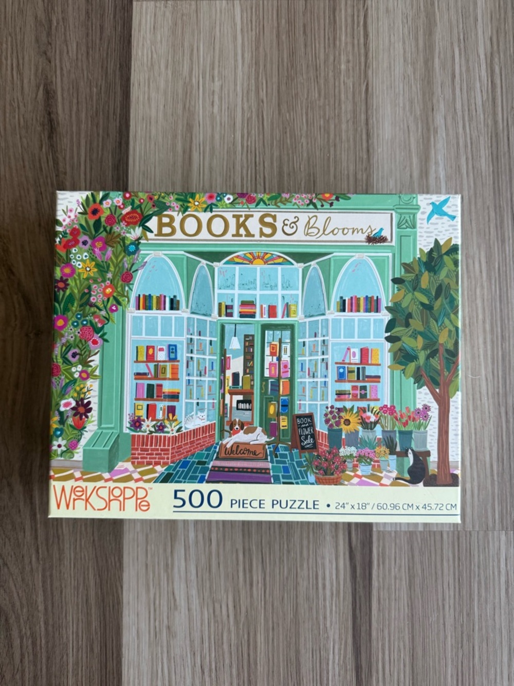 Books and Blooms Werkshoppe Puzzle